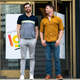Billy Eichner and Luke Macfarlane in Bros